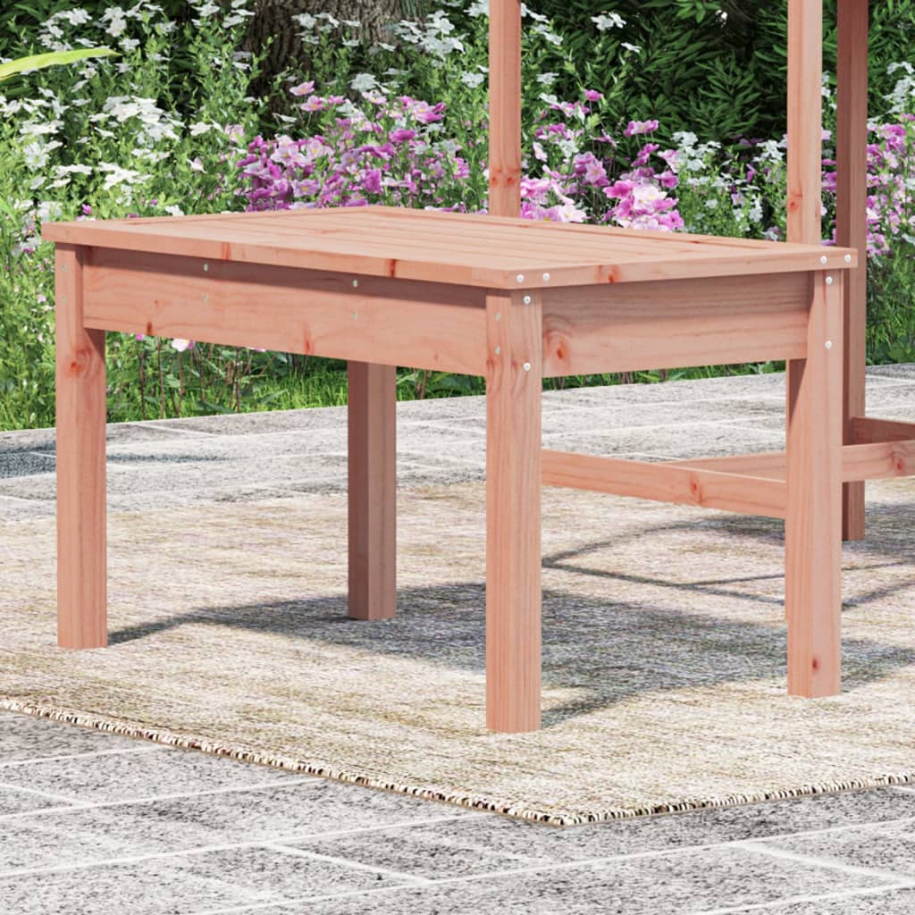 Panca da Giardino 80x44x45 cm in Legno Massello di Douglas - homemem39