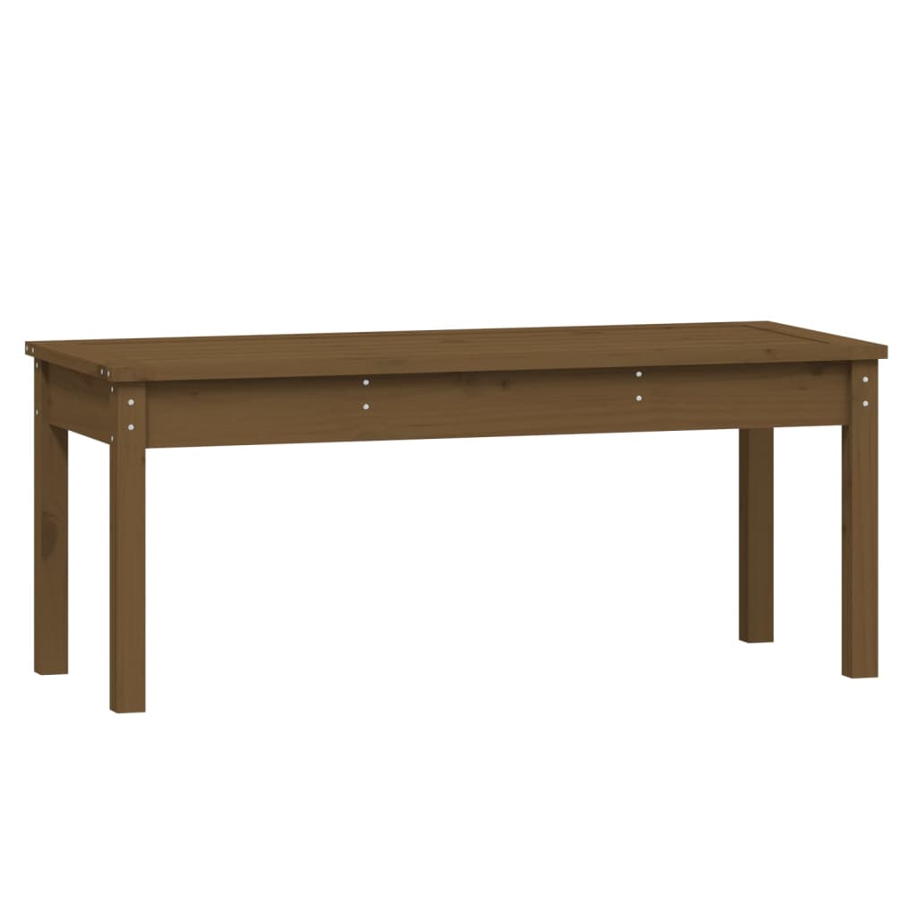 Panca da Giardino Ambra 109x44x45 cm Legno Massello di Pino - homemem39