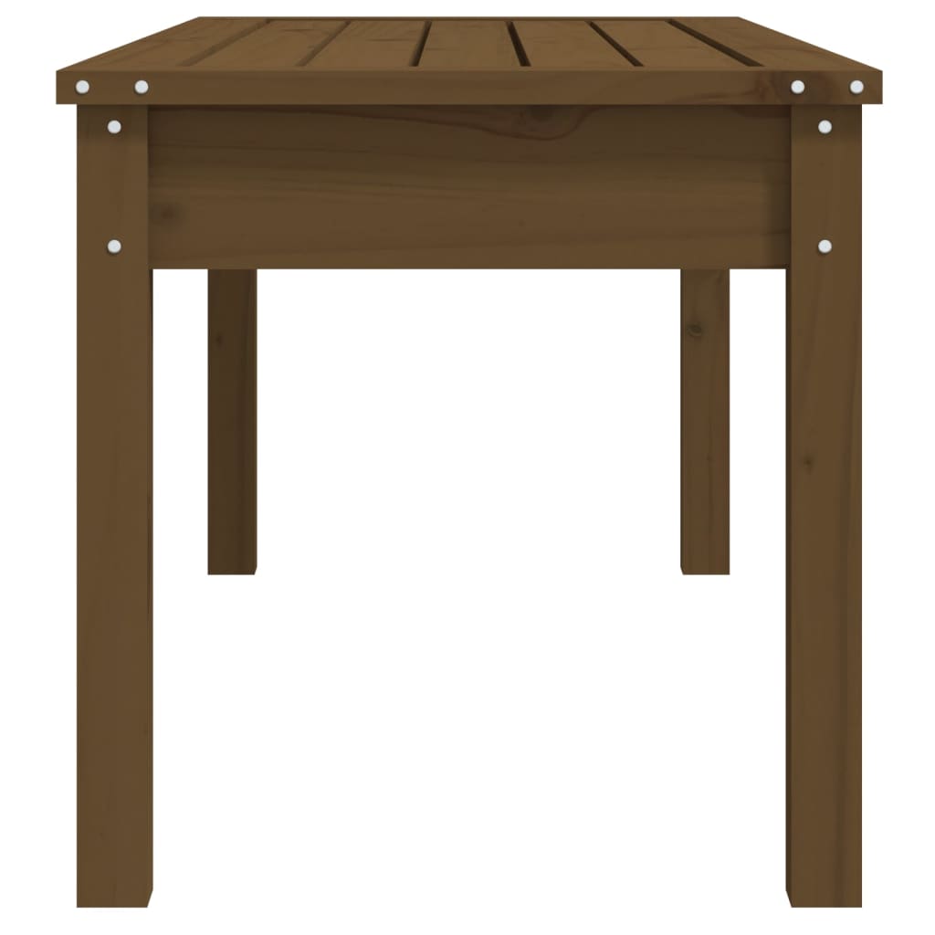 Panca da Giardino Ambra 109x44x45 cm Legno Massello di Pino - homemem39