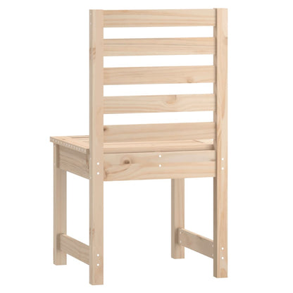 Sedie da Giardino 2pz 50x48x91,5 cm Legno Massello di Pino - homemem39