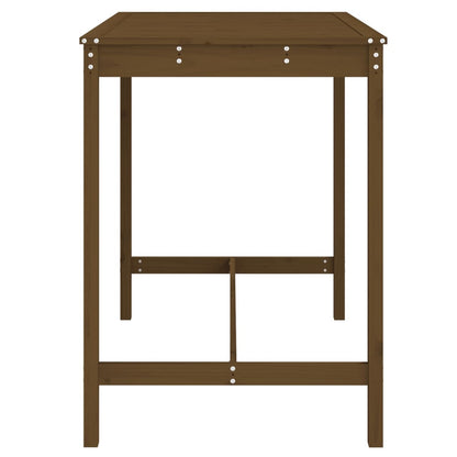 Tavolo da Giardino Ambra 121x82,5x110 cm Legno Massello di Pino - homemem39