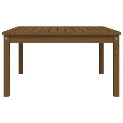 Tavolo da Giardino Ambra 82,5x82,5x45 cm Legno Massello di Pino - homemem39