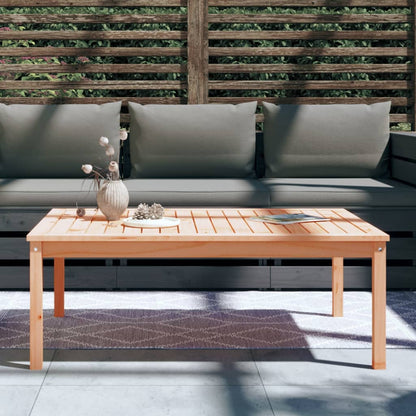 Tavolo da Giardino 121x82,5x45 cm in Legno Massello di Douglas | homemem39