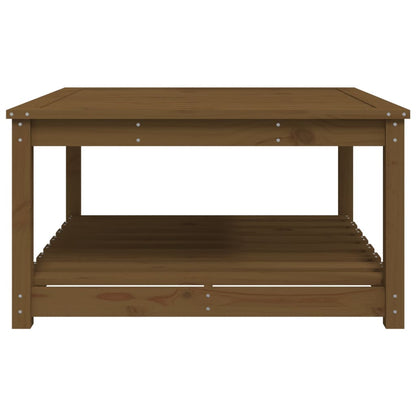 Tavolo da Giardino Ambra 82,5x82,5x45 cm Legno Massello di Pino - homemem39