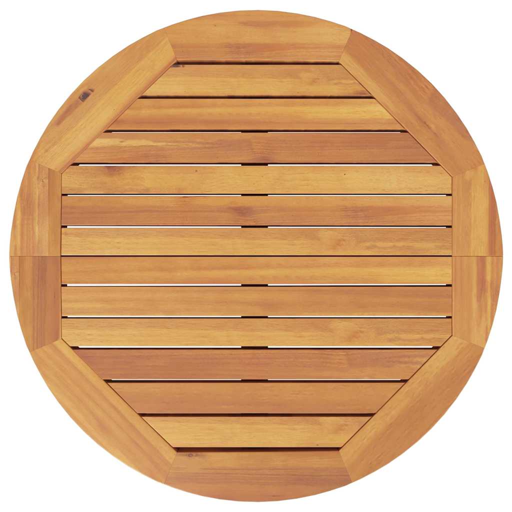 Tavolo da Bar da Giardino Ø60x105 cm Legno Massello di Acacia - homemem39