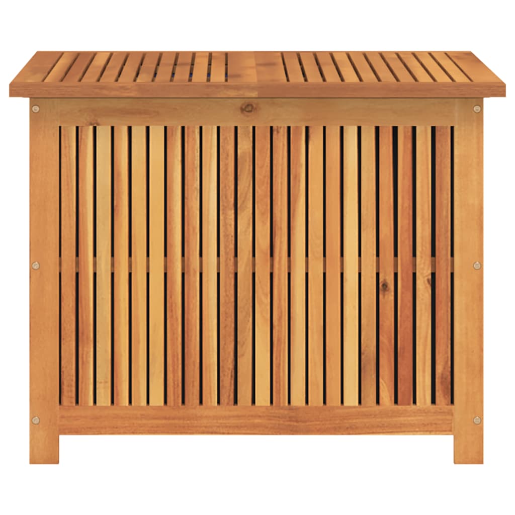 Contenitore da Giardino 75x75x58 cm in Legno Massello di Acacia - homemem39