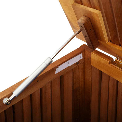 Contenitore da Giardino 150x80x75cm in Legno Massello di Acacia - homemem39