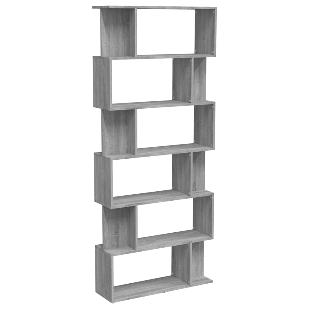 Libreria/Divisorio Grigio Sonoma 80x24x192 cm Legno Ingegnerizzato | homemem39