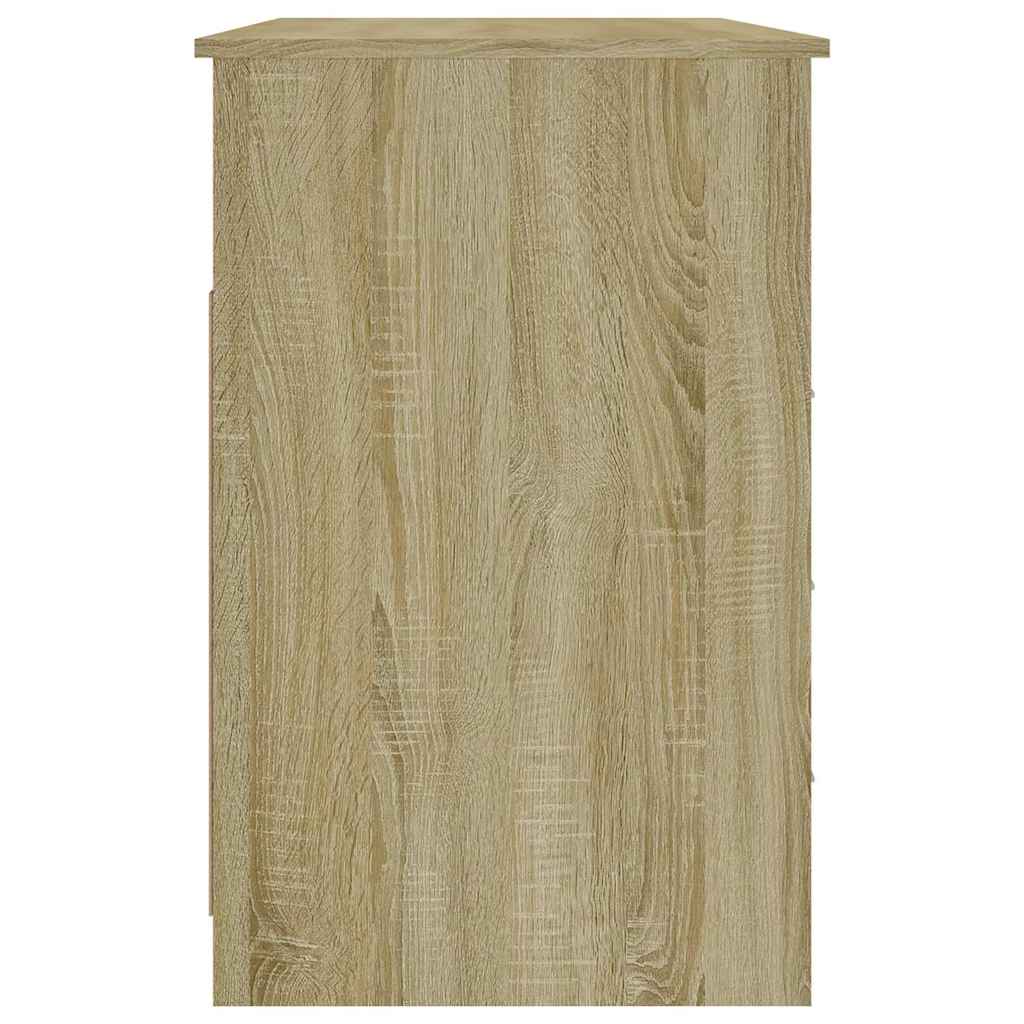 Scrivania Cassetti Rovere Sonoma 102x50x76 cm Legno Multistrato | homemem39