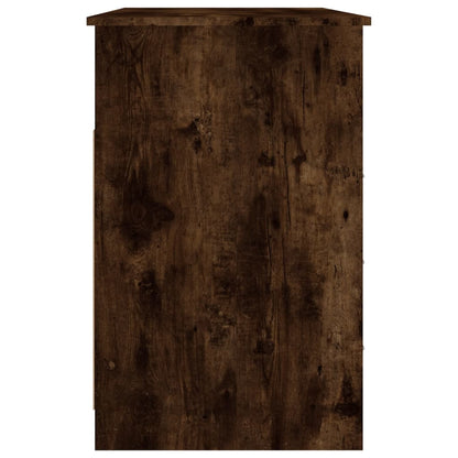Scrivania Cassetti Rovere Fumo 102x50x76 cm Legno Multistrato