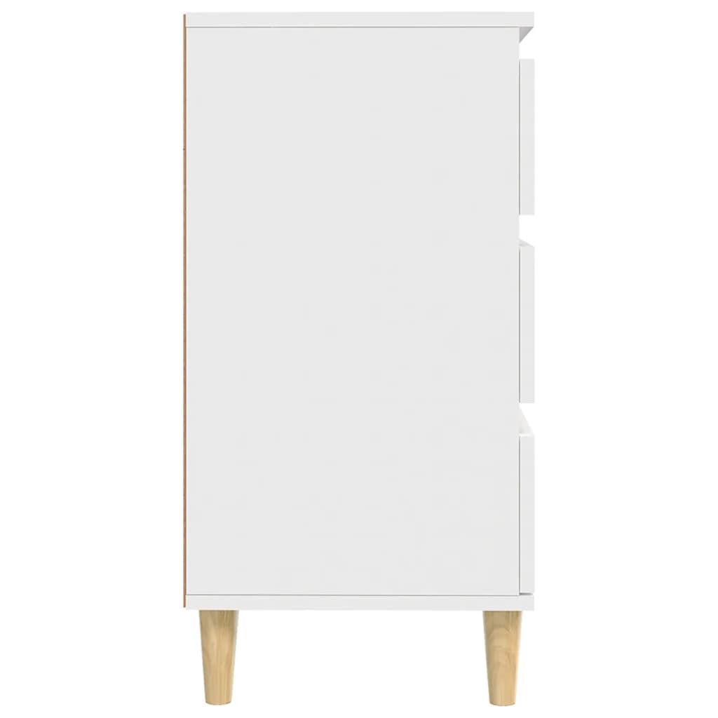 Credenza Bianca 60x35x70 cm in Legno Multistrato