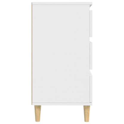 Credenza Bianca 60x35x70 cm in Legno Multistrato