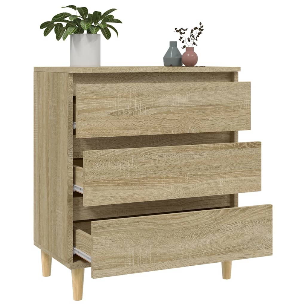 Credenza Rovere Sonoma 60x35x70 cm in Legno Multistrato - homemem39