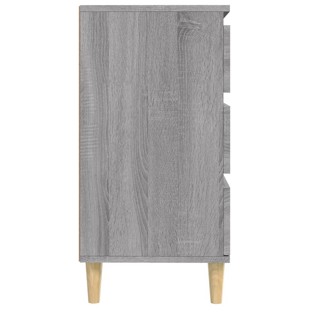 Credenza Grigio Sonoma 60x35x70 cm in Legno Multistrato
