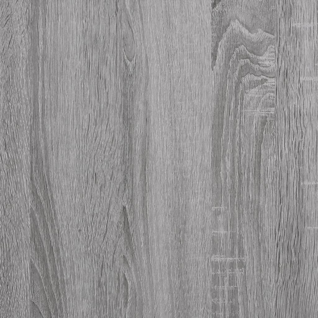 Credenza Grigio Sonoma 60x35x70 cm in Legno Multistrato
