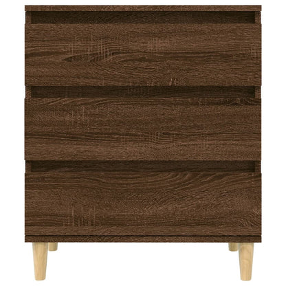 Credenza Rovere Marrone 60x35x70 cm in Legno Multistrato - homemem39