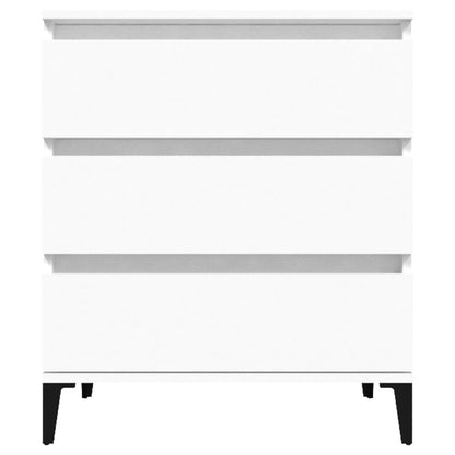 Credenza Bianca 60x35x70 cm in Legno Multistrato - homemem39