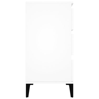 Credenza Bianca 60x35x70 cm in Legno Multistrato