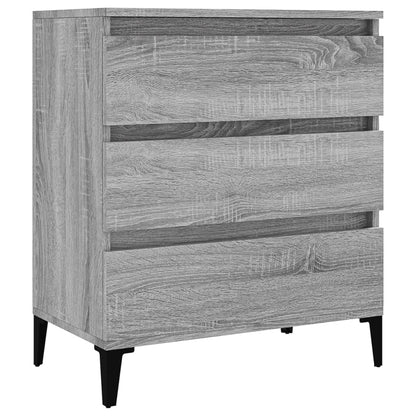 Credenza Grigio Sonoma 60x35x70 cm in Legno Multistrato