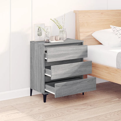 Credenza Grigio Sonoma 60x35x70 cm in Legno Multistrato - homemem39