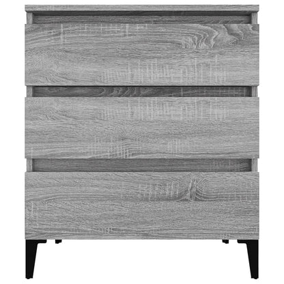 Credenza Grigio Sonoma 60x35x70 cm in Legno Multistrato - homemem39