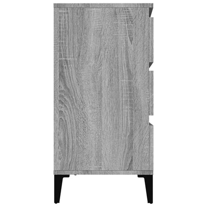 Credenza Grigio Sonoma 60x35x70 cm in Legno Multistrato