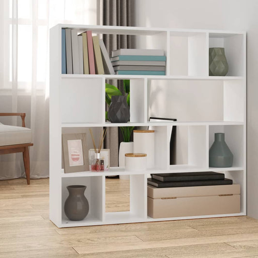 Libreria/Divisorio Bianco 105x24x102 cm - homemem39