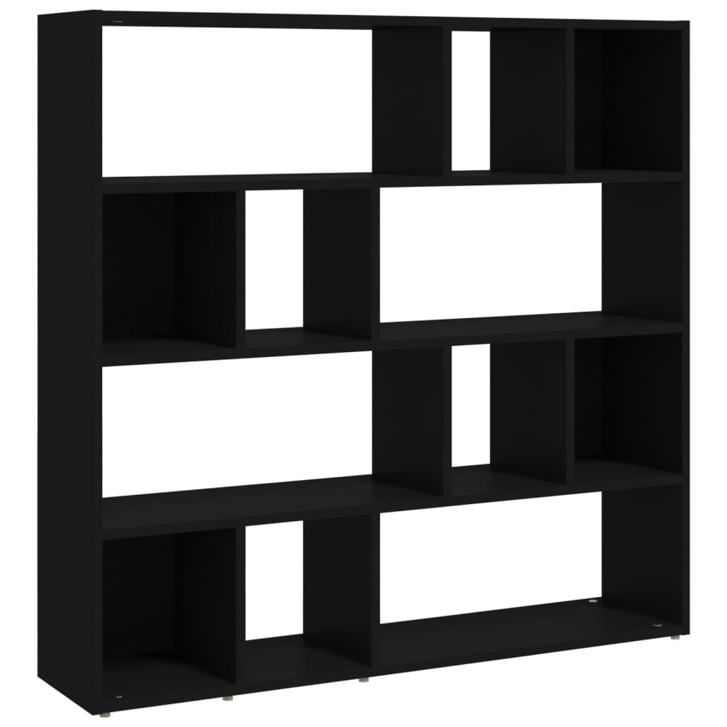 Libreria/Divisorio Nero 105x24x102 cm - homemem39