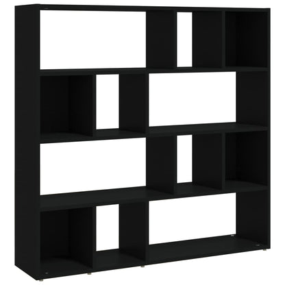 Libreria/Divisorio Nero 105x24x102 cm - homemem39