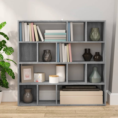 Libreria/Divisorio Grigio Sonoma 105x24x102 cm - homemem39
