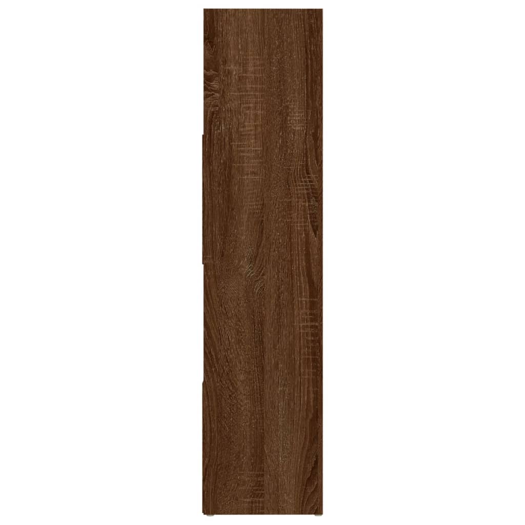 Libreria/Divisorio Rovere Marrone 105x24x102 cm | homemem39