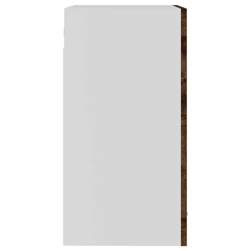 Mobile Pensile “Lyon” Vetro Rovere Fumo 40x31x60 cm