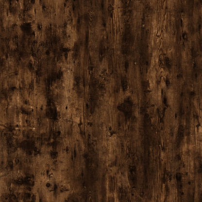 Armadietto con Ruote Rovere Fumo 60x45x60 cm Legno Multistrato | homemem39