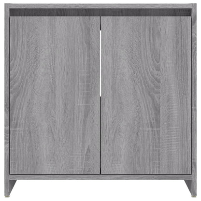 Armadietto Bagno Grigio Sonoma 60x33x61 cm in Legno Multistrato