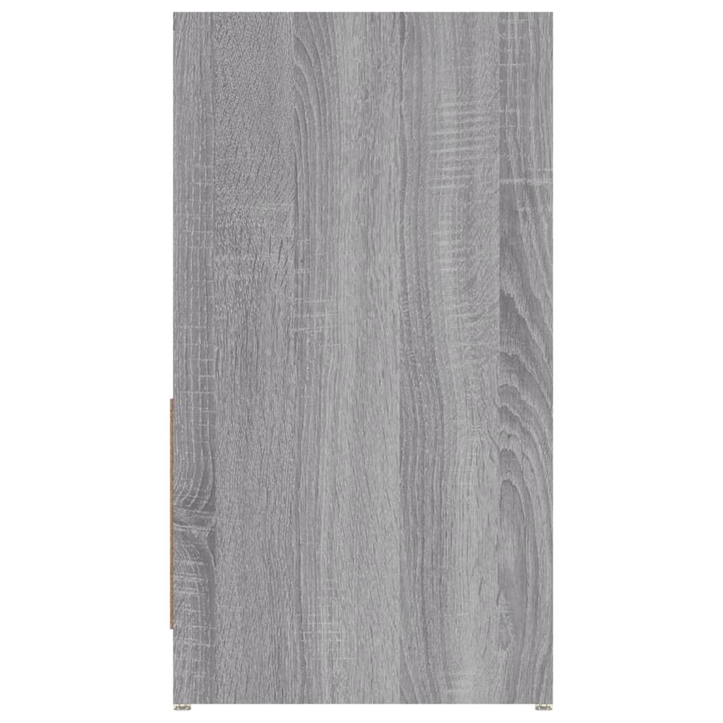 Armadietto Bagno Grigio Sonoma 60x33x61 cm in Legno Multistrato