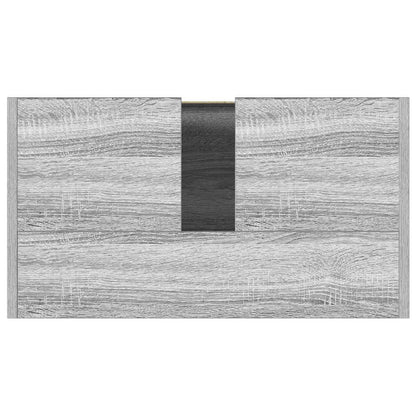 Armadietto Bagno Grigio Sonoma 60x33x60 cm in Legno Multistrato