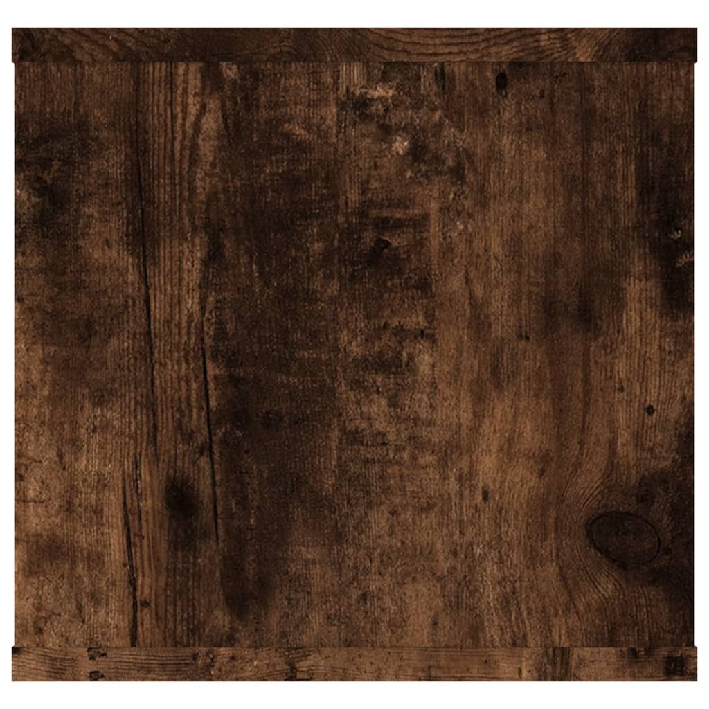 Mensola a Muro Rovere Fumo 102x30x29 cm Legno Multistrato | homemem39
