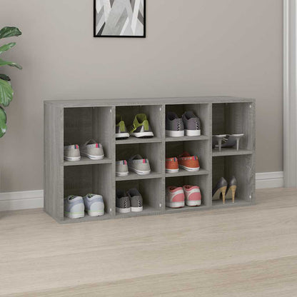 Scarpiera Grigio Sonoma 103x30x55 cm in Legno Multistrato - homemem39