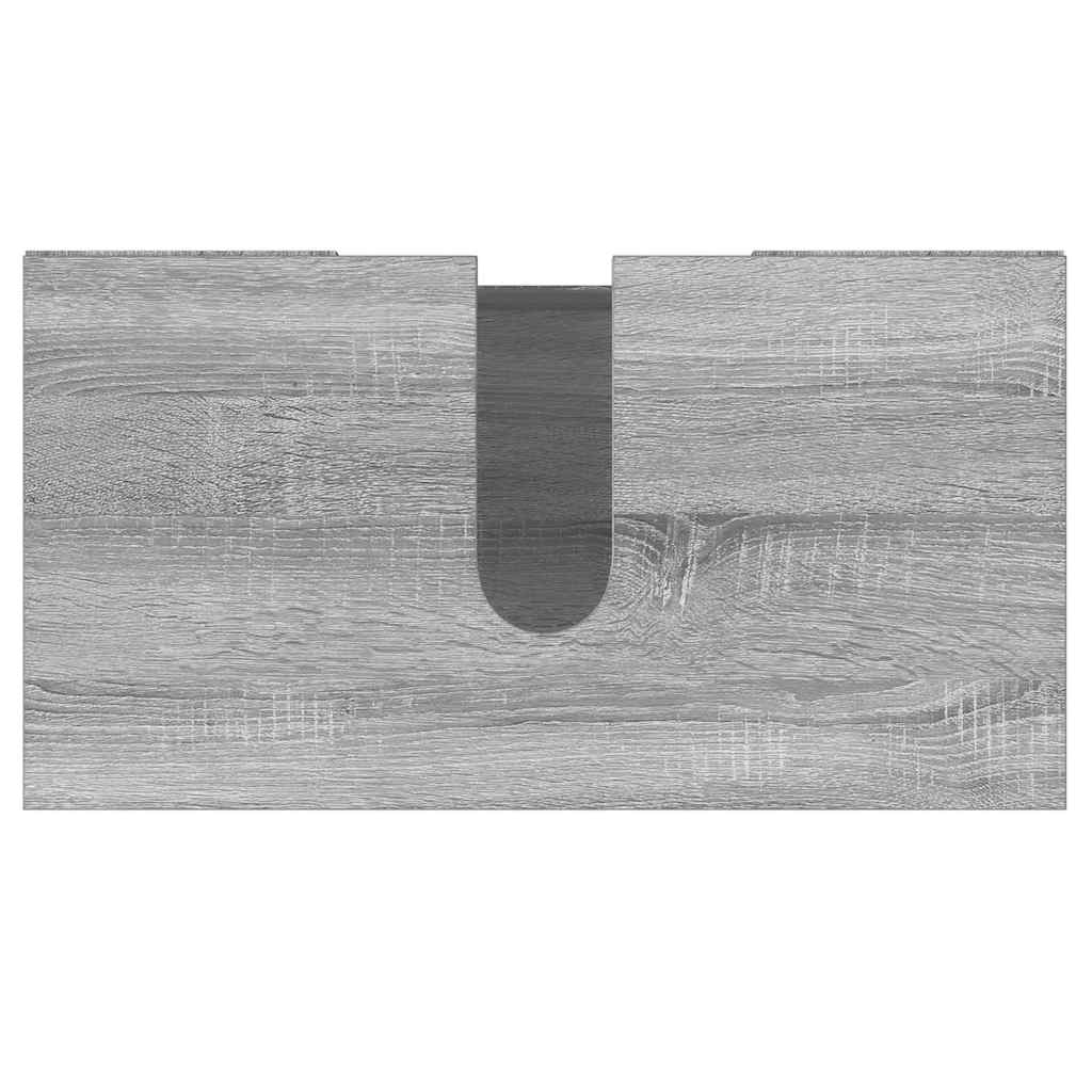 Armadietto Bagno Grigio Sonoma 60x32x53,5 cm Legno Multistrato | homemem39