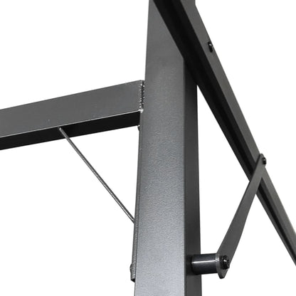 Pergola con Tetto Retrattile Tortora 395x292x230 cm | homemem39