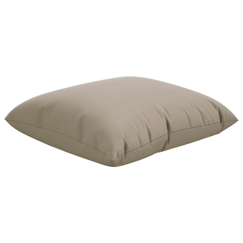 Cuscini per Divano 4 pz Tortora 40x40 cm in Tessuto | homemem39