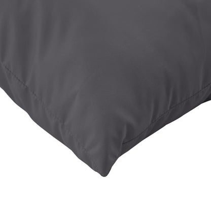 Cuscini per Divano 4 pz Antracite 50x50 cm in Tessuto | homemem39