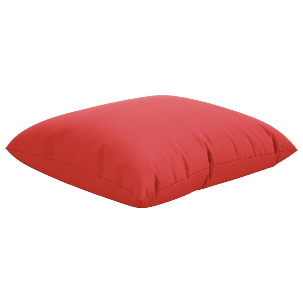 Cuscini per Divano 4 pz Rossi 50x50 cm in Tessuto | homemem39