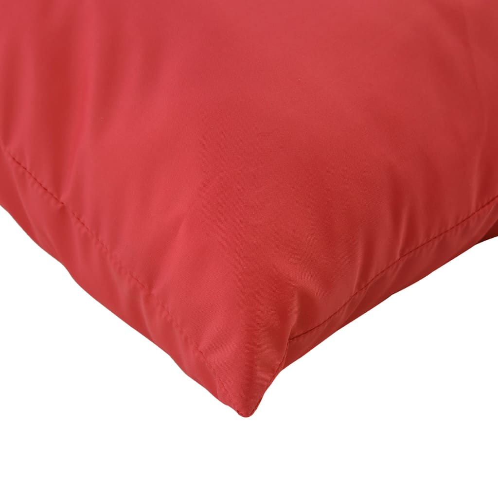 Cuscini per Divano 4 pz Rossi 50x50 cm in Tessuto | homemem39