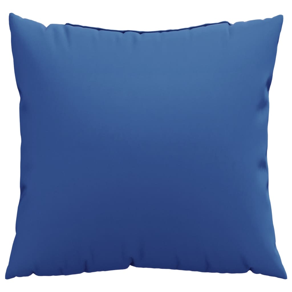 Cuscini per Divano 4 pz Blu Reale 50x50 cm in Tessuto | homemem39