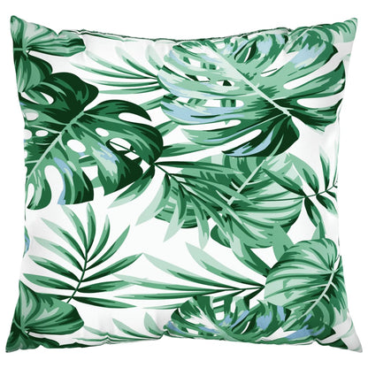 Cuscini per Divano 4 pz Motivo a Foglie 50x50 cm in Tessuto | homemem39