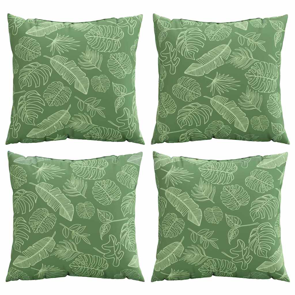 Cuscini Scatter Foglia 4 pcs Motivo Foglia 50 x 50 cm | homemem39