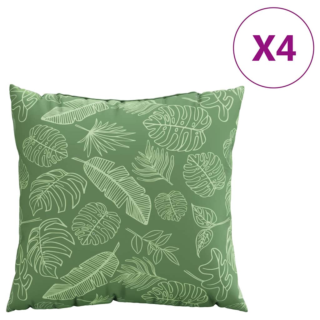 Cuscini Scatter Foglia 4 pcs Motivo Foglia 50 x 50 cm | homemem39