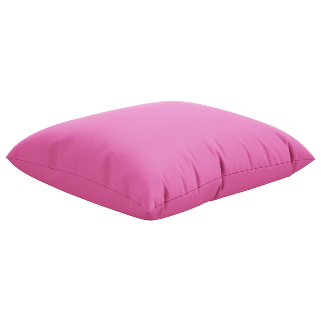 Cuscini Scatter 4 pcs Rosa 50 x 50 cm Tessuto in Poliestere | homemem39