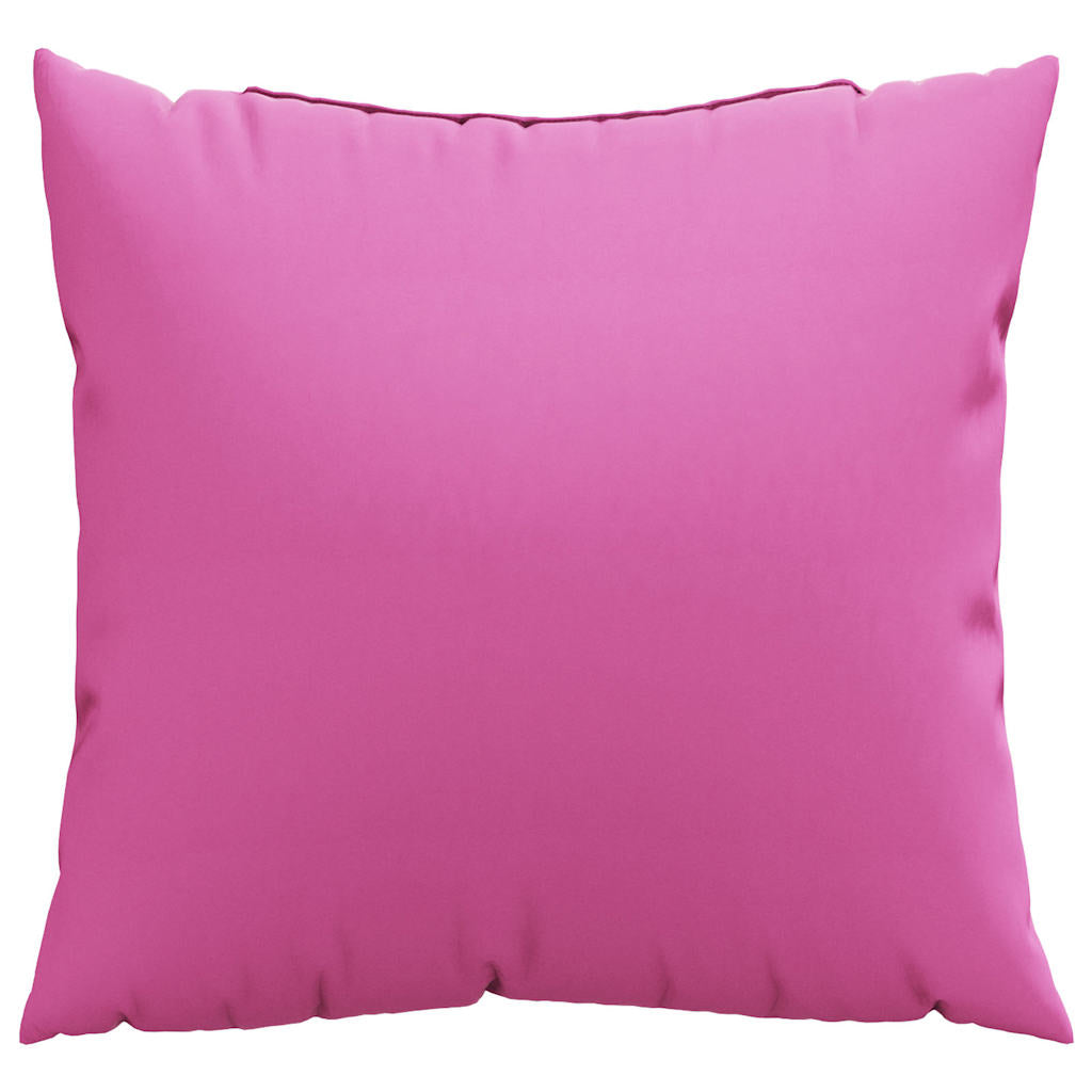 Cuscini Scatter 4 pcs Rosa 50 x 50 cm Tessuto in Poliestere | homemem39